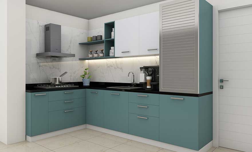 RIYA MODULAR KITCHEN & INTERIOR DESIGN - Latest update - PVC Kitchen Cabinet Designs for Small Spaces